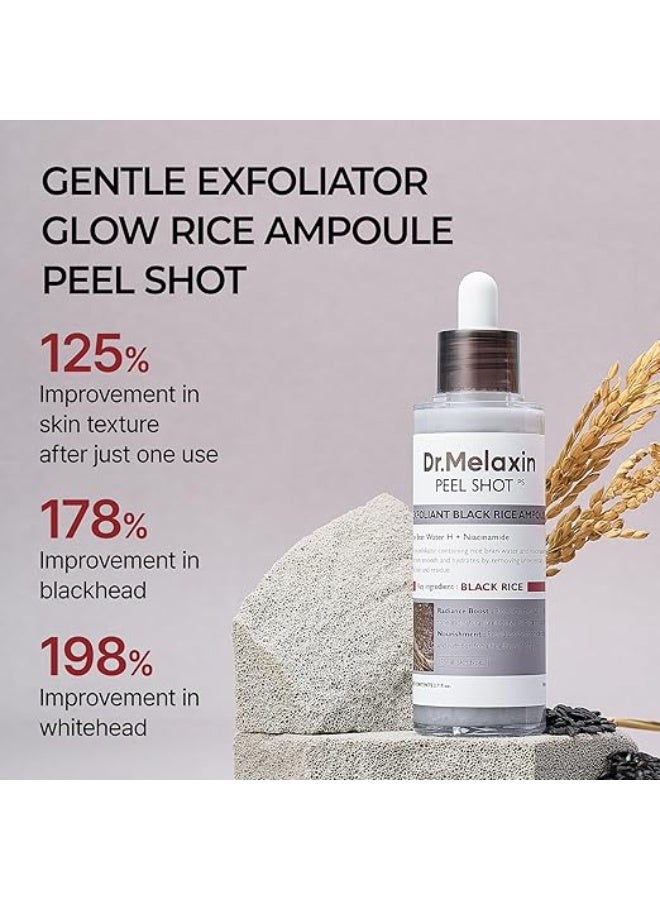 Dr. Melaxin د. ميلاكسين - أمبول تقشير قشر الأرز الأسود 80 مل - Image 5
