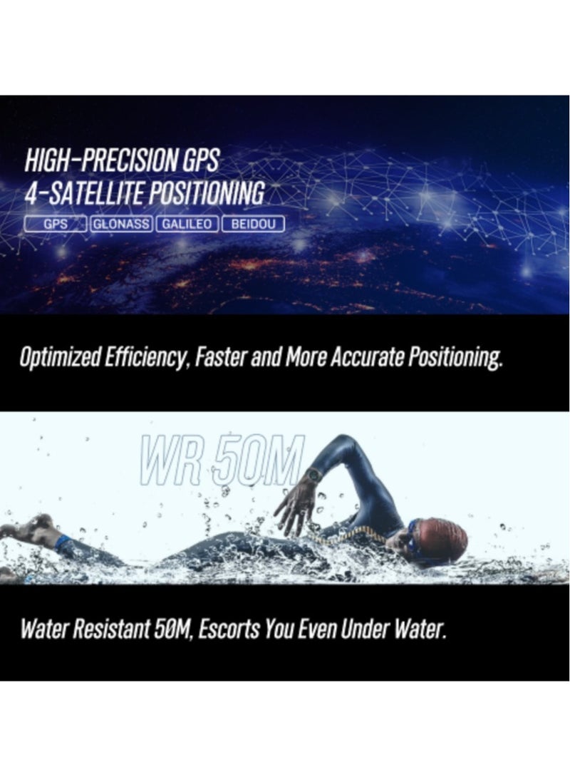 E400 Smart Watch with ECG PPG Non-Invasive Blood Glucose Monitoring Body Temperature Blood Pressure and Blood Oxygen Tracking - Image 5