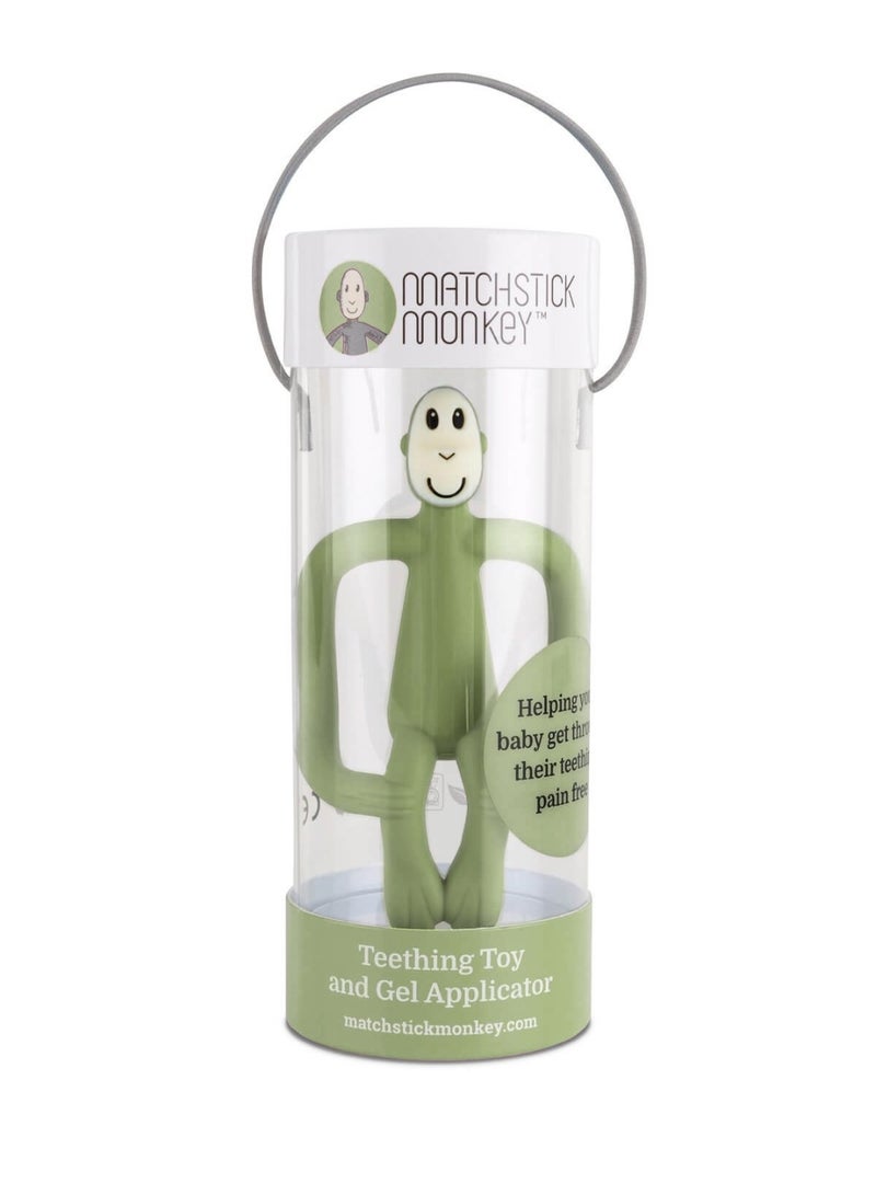 MATCHSTICK MONKEY Original Teether Olive Green - Image 4