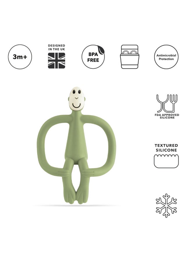 MATCHSTICK MONKEY Original Teether Olive Green - Image 2