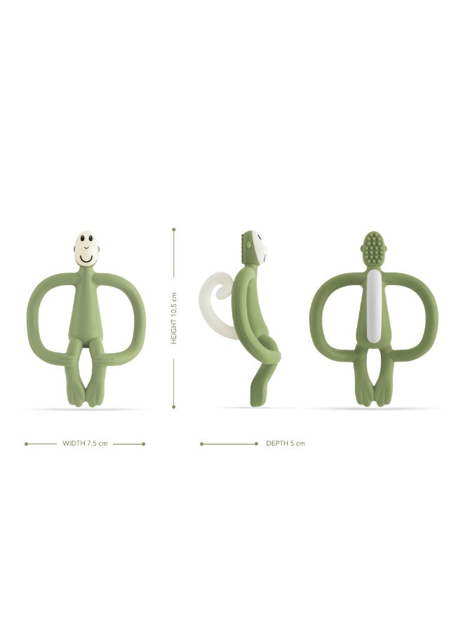 MATCHSTICK MONKEY Original Teether Olive Green - Image 3