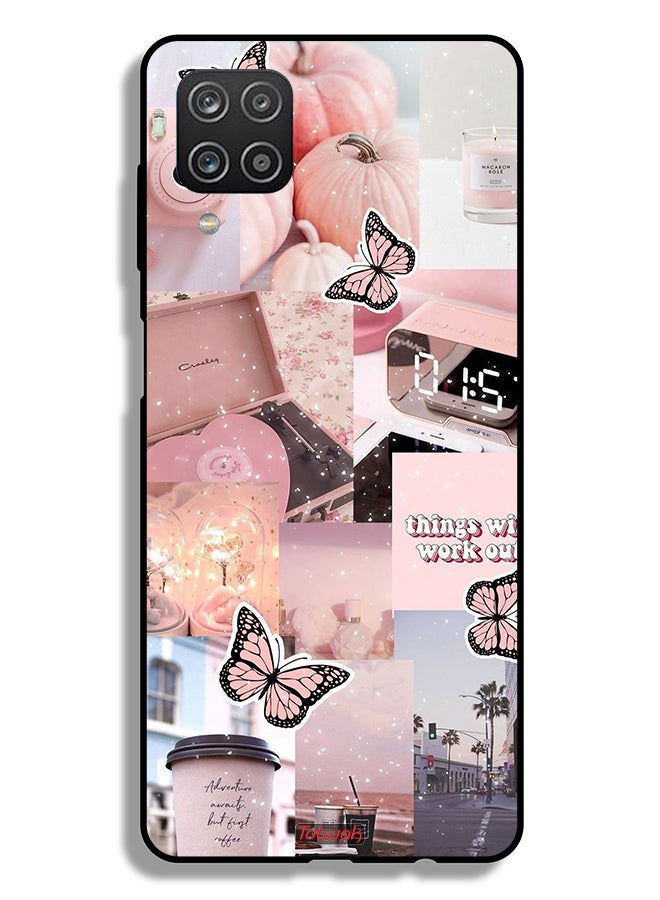 Tolwak Samsung Galaxy M12 Protective Case Cover Things Will Work Out - Image 1