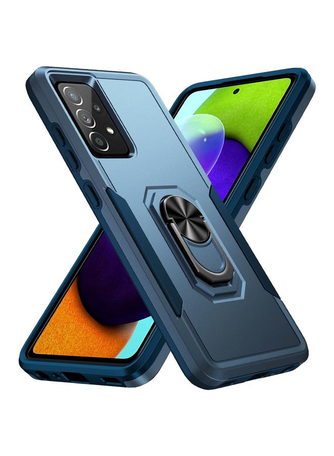 اس-توب جراب لهاتف Samsung Galaxy A52 5G / 4G Pioneer Armor جراب هاتف شديد التحمل من البولي كربونات + حامل TPU - Image 1