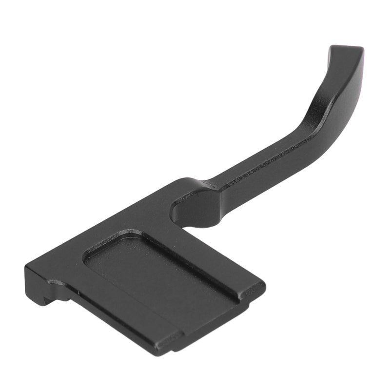 Camera Thumb Grip Black Aluminum Alloy CNC Processed Ergonomic Handle - Anodic Oxidation Resistant Easy To Install Mirrorless Camera Grip for GFX-50R Camera Users - Image 1