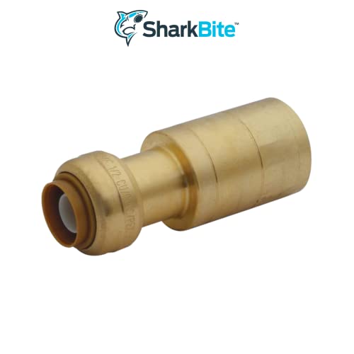 SharkBite 12 Inch x 1 Inch CTS Fitting Reducer Pack of 6 Push to Connect Brass Plumbing Fitting PEX Pipe Copper CPVC PERT HDPE U722LF - Image 3