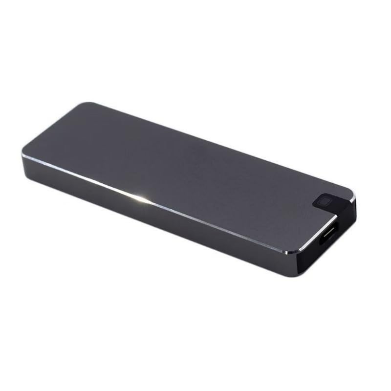 Ultra Slim Portable External SSD for PC Laptop Smartphone Use, Black Plastic Housing, 2TB Capacity, USB 2.0 Interface, 5-Pack - Image 1