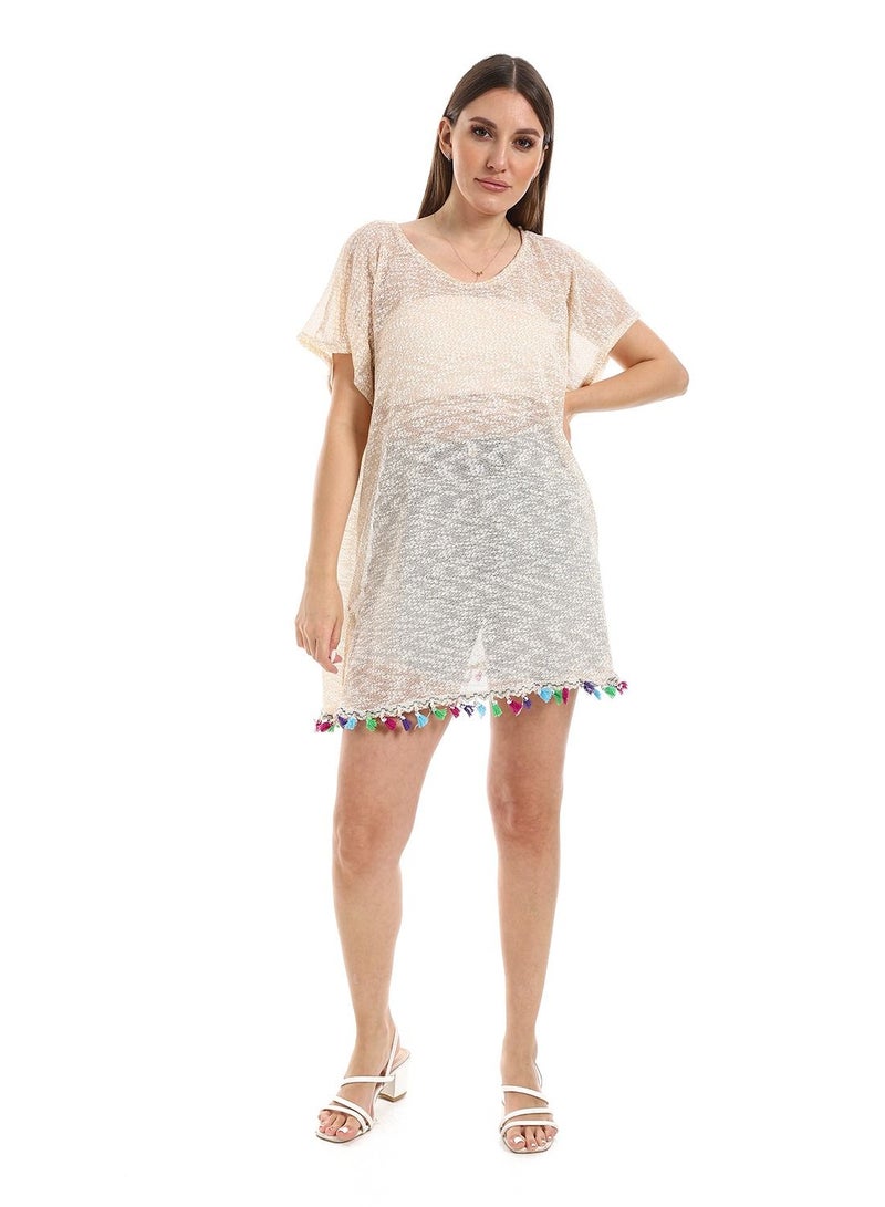 Caesar Womens Shawl Without Sleeves - Image 1