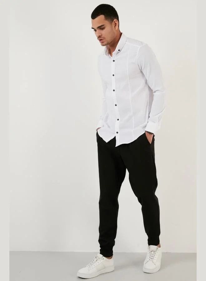 Buratti Buratti Button-down Collar Cotton Shirt Men's SHIRT CF21S113008