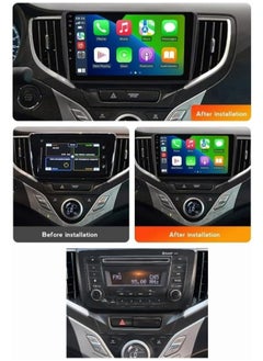 Vierex Fit Suzuki Baleno Car Stereo Android Screen 2016-2021 With Apple Carplay Android Auto Wireless WiFi DSP AHD Camera Included Fast Interface (8+128GB Carplay 8CORE)  - Image 2