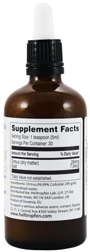 Heiltropfen Ormus with 24K Gold 3.4 Fl Oz - 100 ml | Concentrated Orme | Atomic Minerals | Third-Party Tested | Heiltropfen® - Image 5