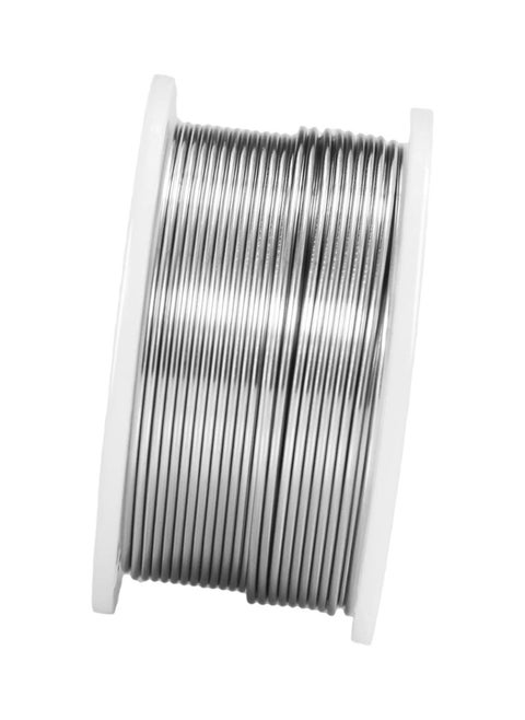 Solder Wire 0.8mm 100g with Tin Lead Sn63/Pb37 Flux Rosin Core, Electronics Smartphones Mobile Tablets Soldering Wire Reel (0.8mm Diameter)