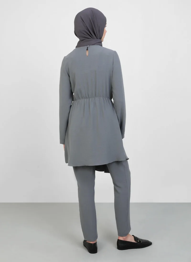 Refka by modanisa Beige - Suit - Refka