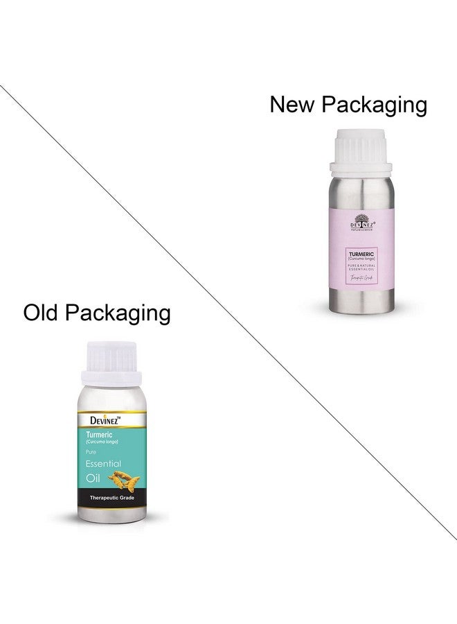 Devinez Turmeric Essential Oil 100% Pure Natural & Undiluted For Hair Care Acne Perfect For Aromatherapy Relaxation Skin Therapy And Blemishes 500Ml - Image 2