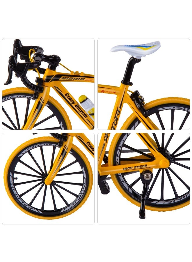 TOY GARDEN 1:8 Scale Die-Cast Road Bike Model - Assorted Color Miniature Bicycle for Collectors, Dioramas, and Toy Vehicle Enthusiasts - Image 2