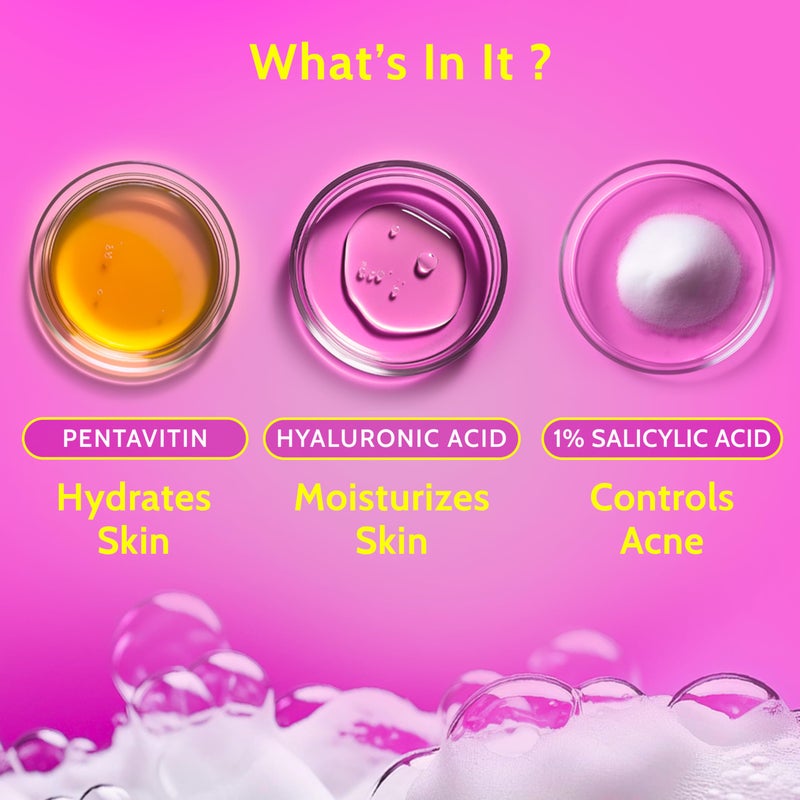 Chemist at Play 1% Salicylic Acid Body Wash | Paraben & SLS Free | Gentle Exfoliating Shower Gel | Prevents Body Acne, Bumpy Skin & Deep Cleanses Skin | For Men & Women | 7.9 Fl oz - Image 4