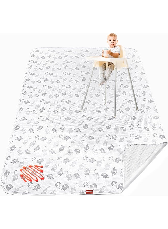 Moonsea Moonsea Large Splat Mat for Under High Chair/Arts/Crafts/Playtime - Image 1