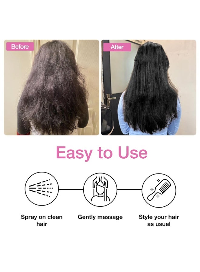 Soulflower Rosemary Water Spray for Hair Growth | Niacinamide & Mint | Hair Regrowth Spray | Instant Shine | Strengthens Hair Roots & Strand | Anti Hair Fall Cooling & Relaxing | All Hair Types 100ml - Image 5