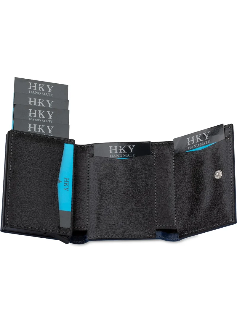 اتش كي واي Personalized Artificial Mechanism Card Holder & Wallet Pen Keychain Gift