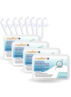 Royalkart 3 In 1 Tooth Cleaning Dental Floss Toothpicks For Clean Teeth Fresh Breath And Healthy Gums (Pack Of 120Pcs).  - Image 1