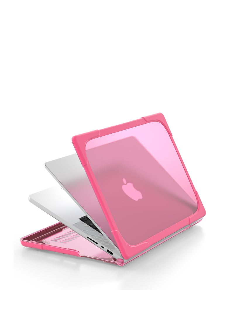 GULFLINK GULFLINK Hard Shell Case Cover with Kickstand Shockproof Function for MacBook pro 14.2 inch 2021 - Image 3