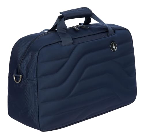 Bric's Brics BY Ulisse Duffel Bag Luxury Weekender Bags for Women and Men Premium Carry On Bag and Overnight Bags The Perfect Personal Item Bag for Travel Ocean Blue - Image 3