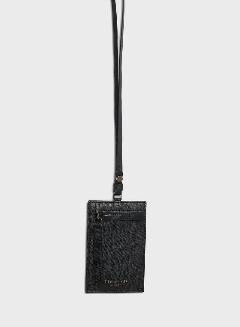Ted Baker Stevens Saffiano Leather Lanyard