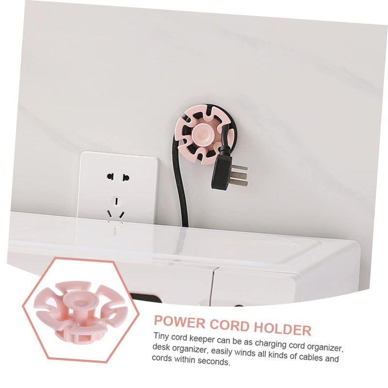 6 Pack Cord Keepers Cable Organizer Box Nightstand Desk Wire Management Holder - Image 5