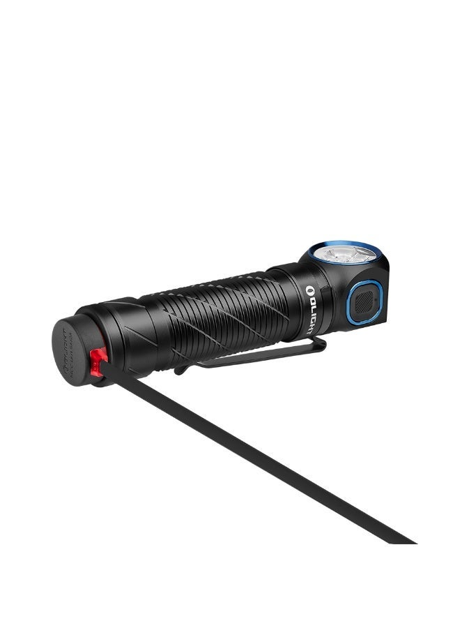 OLIGHT Perun 3 Rechargeable Headlamp Flashlight, 3000 Lumens LED Headlight with Red Light, Waterproof Head Lamp with Headband for Outdoor Camping, Hiking, Working(Black) - Image 2
