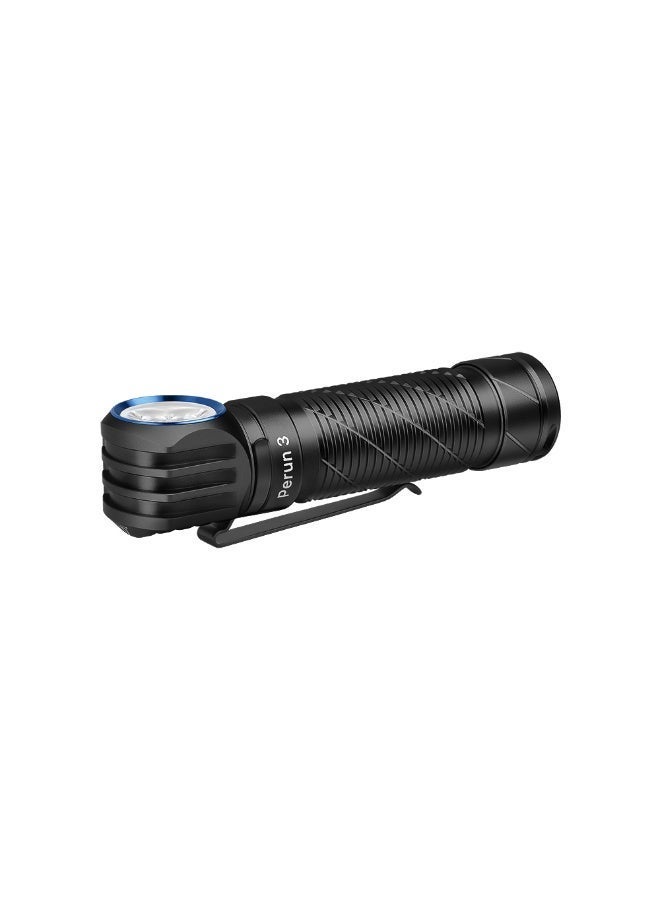 OLIGHT Perun 3 Rechargeable Headlamp Flashlight, 3000 Lumens LED Headlight with Red Light, Waterproof Head Lamp with Headband for Outdoor Camping, Hiking, Working(Black) - Image 5