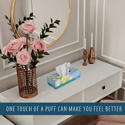 Fine Touch Finetouch 2-Ply Facial Tissues – 6 Boxes of 130 Soft Tissues (780 Total) – Strong & Gentle Tissue for Home, Office, or Travel Use - Image 4