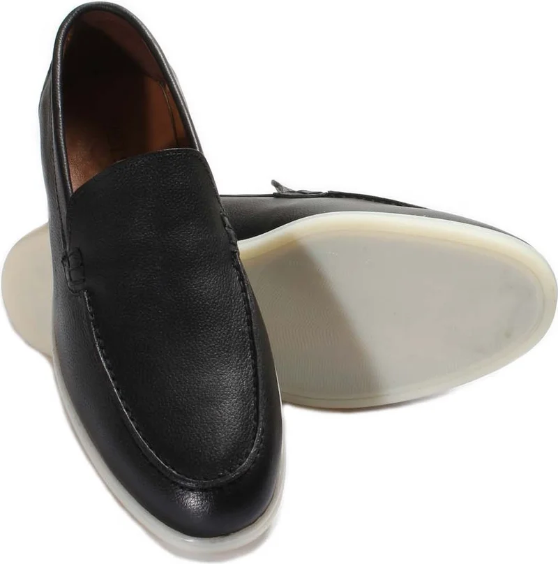 Fast Step Genuine Leather Men's Casual Sole Shoes 819malp1