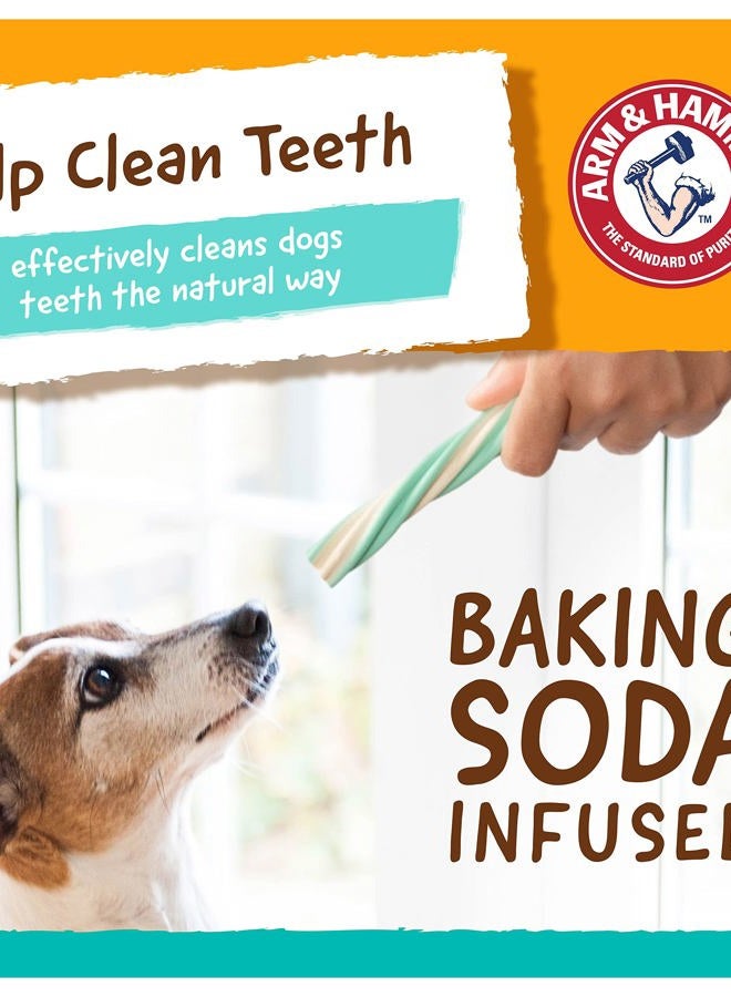 Arm & Hammer for Pets Twisters Fresh Breath Dental Treats for Dogs, Value Pack, 57 Pieces | Dental Dog Chews Fight Bad Doggie Breath, Plaque & Tartar Without Brushing - Image 4