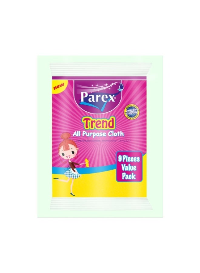 Cleaning Cloth, Value pack - 9 Pcs, Turkey