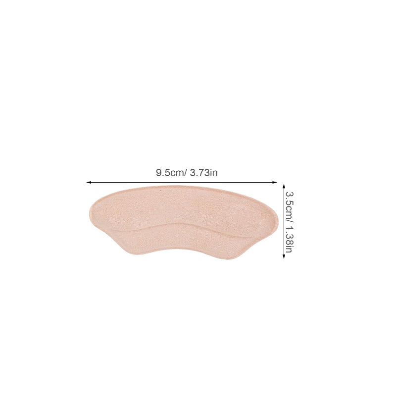 Soft Heel Cushions 5 Pairs Anti Slip Adhesive Backing Inserts For Loose Shoes Men Women - Image 3