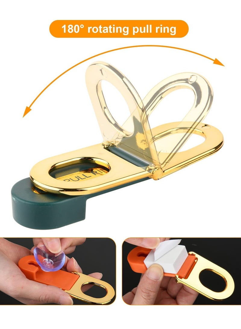 رافعة مقعد المرحاض، مجموعة من 4 رافعات لمقعد المرحاض لتجنب لمس مقبض رفع غطاء المرحاض، ملحقات الحمام للاستخدام في المنزل، المكتب، أو الفندق - Image 5