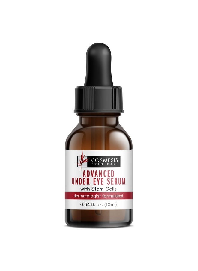 Cosmesis Skin Care Advanced Under Eye Serum With Stem Cells Reduce Wrinkles Moisturize & Nourish Pomegranate Blueberry & Seaweed Extracts 1/3 Oz  - Image 1