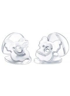 Soother Baby Pacifiers Bpa Free Silicone Newborn Pacifiers With Leaf Handle & 2 Air Holes For Safety To Baby Koala Shape Pacifier 4 Set With Pacifier Holder Case(Clear) - pzsku/Z8782A54EE1CA8633E8AEZ/45/_/1724415480/47922245-15b8-4c3d-ad49-12af8778cd52