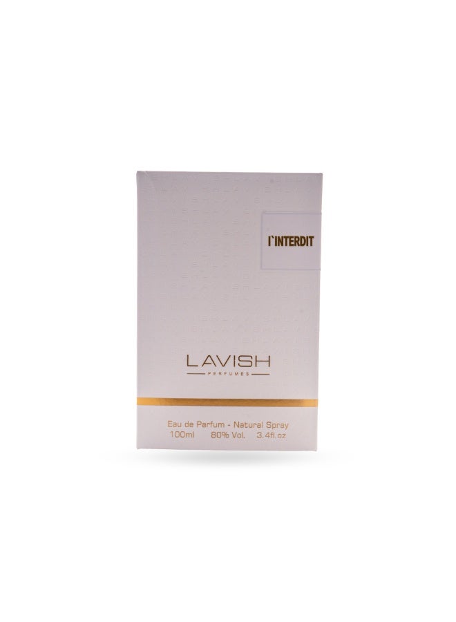 Lavish Perfumes I’Interdit Eau De Parfum 100ml for Women by Lavish Perfumes – Elegant Oriental Floral Scent with Pear and Jasmine - Image 3