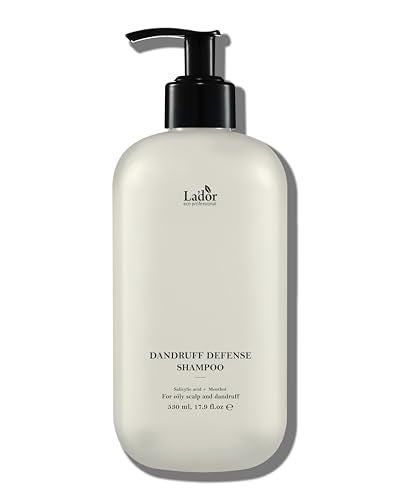 Lador LA'DOR LADOR Anti-Dandruff Shampoo (16.9 fl.oz.) - For Oily Scalp with Dandruff, Gently Cleanses Away Dead Skin Cells, Alleviates Itching and Irritation - Image 1