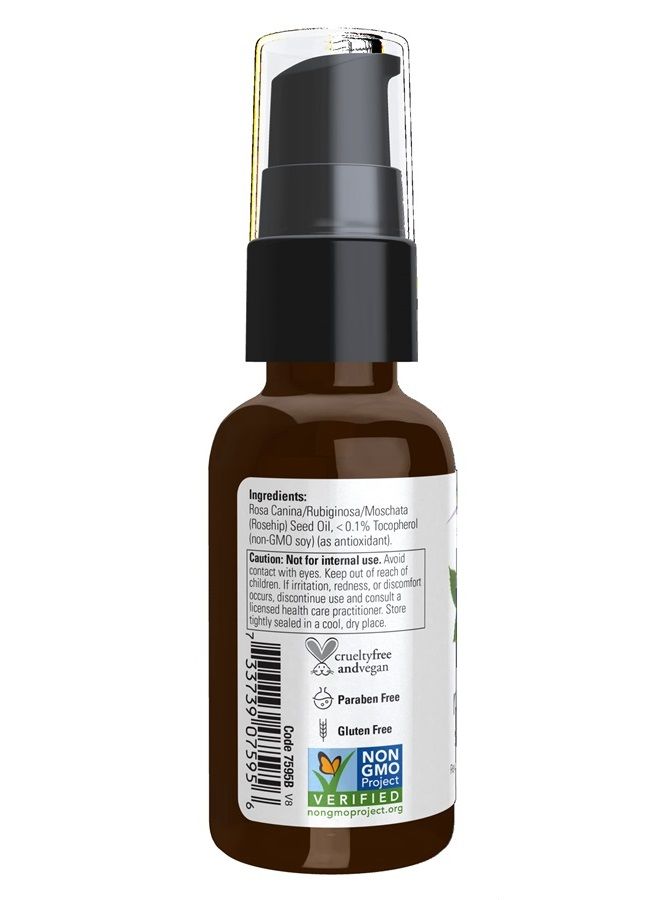 now Solutions, Rose Hip Seed Oil, 100% Pure, Nourishing and Renewing, For Facial Care, Vegan, Child Resistant Cap, 1-Ounce  - Image 3