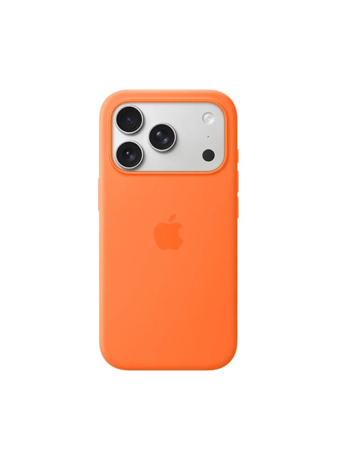 iPhone 17 Pro Max Soft Silicone Case - cosmic orange | Shockproof, Slim Fit, Anti-Scratch Cover - Image 1