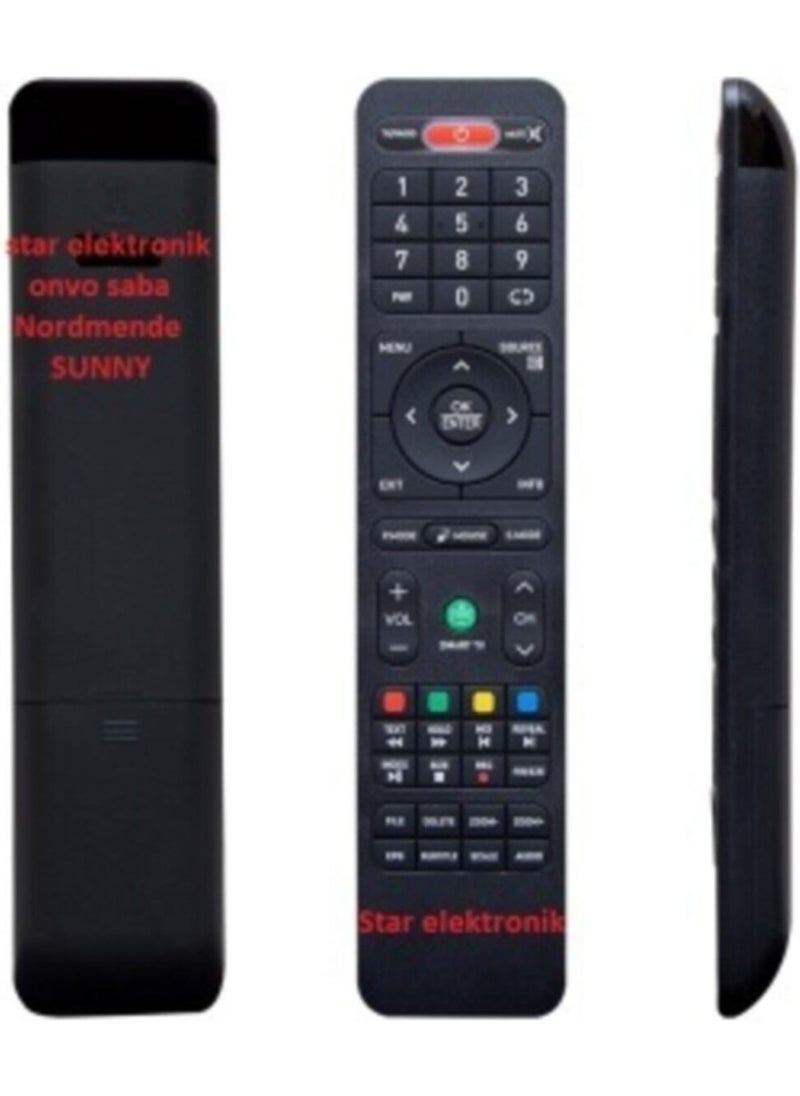 Onvo Morio Saba Nordmende Dreamstar Sunny LED TV Remote 