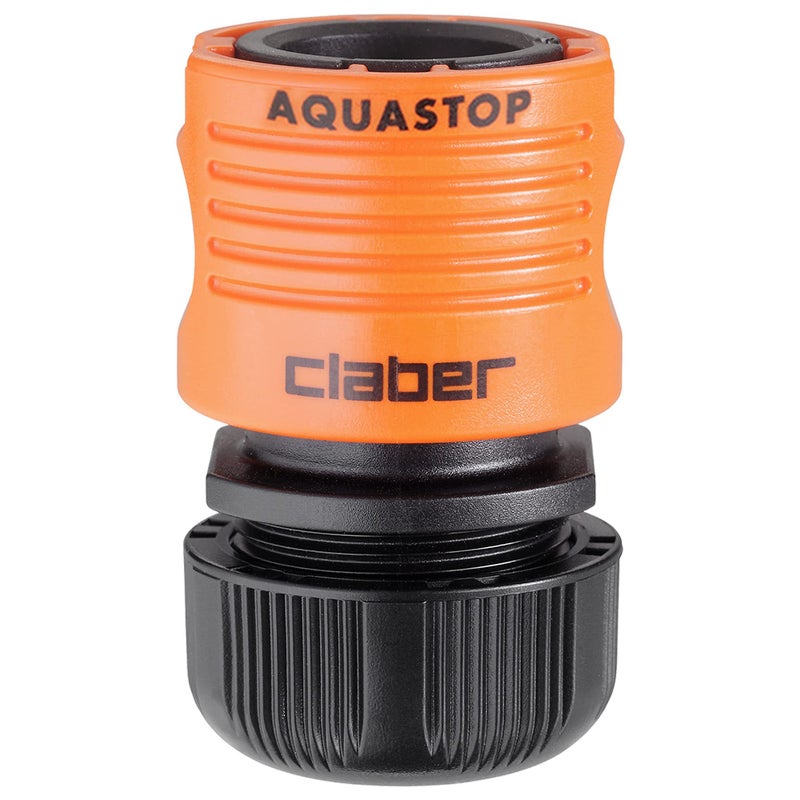 Claber 8603 Automatic Coupling 1/2” Water Aquastop - Image 1