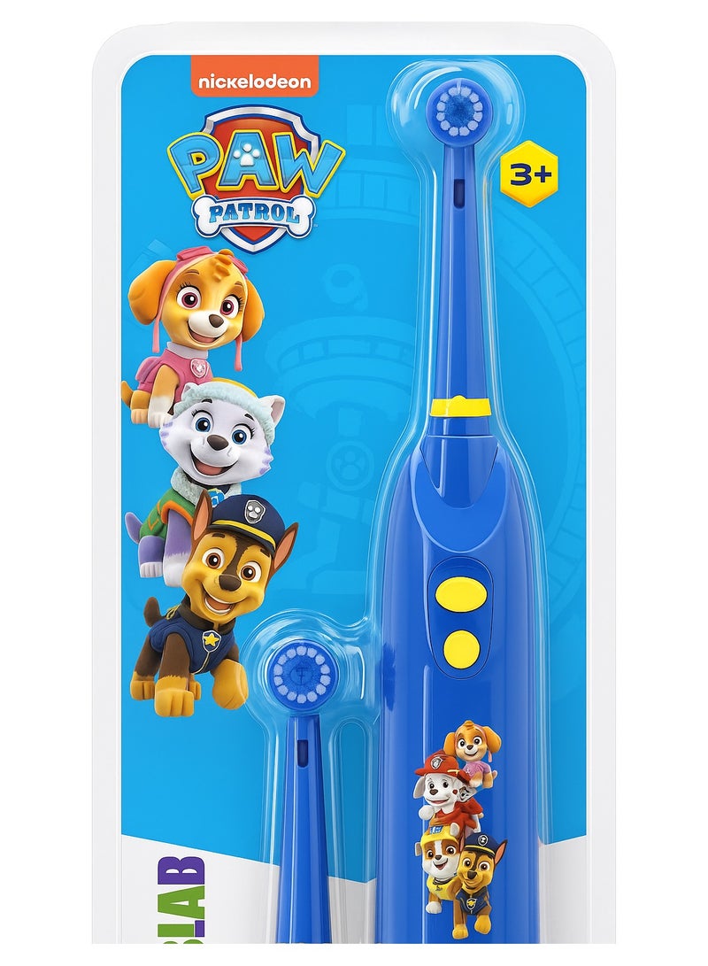 FabLab Nickelodeon Paw Patrol Battery Operated Soft Rubber Handle Toothbrush with Extra Brush - Image 2