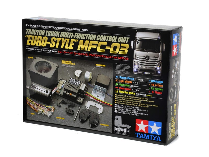 Tamiya وحدة التحكم متعددة الوظائف TAMIYA أمريكا، Inc، جرار TRK، طراز يورو، TAM56523 - Image 1