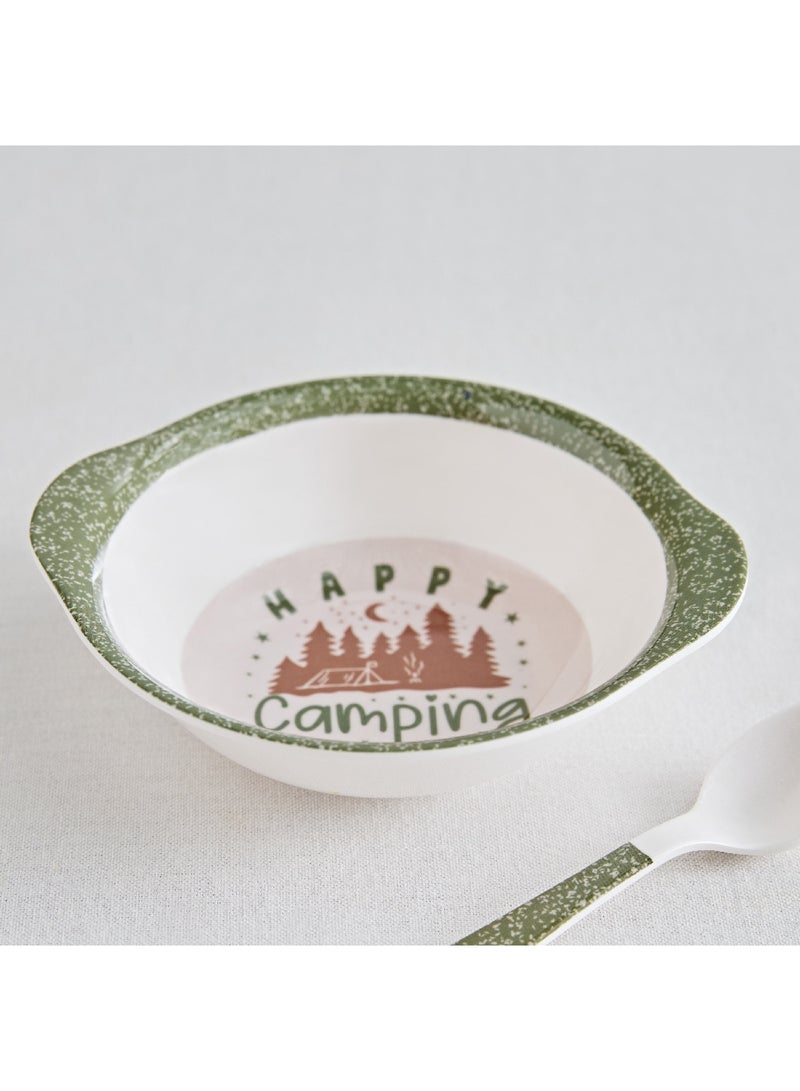 Home Box Joy Adventurer Trinity Melamine Camping Soup Bowl 340 ml - Image 2