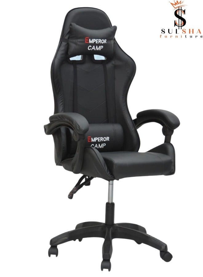 SULSHA Executive Ergonomic Computer Desk Chair for Office and Gaming with headrest back comfort and lumbar support - Image 1