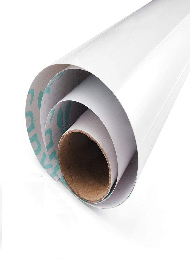 ERATO ملصق حائط سبورة بيضاء قابل للإزالة من إراتو للمنزل والمدرسة والمكتب والجامعة والمطبخ والأطفال (مصنوع من كلوريد البولي فينيل (PVC) (24 × 50 بوصة (عبوة من قطعتين)) - Image 1