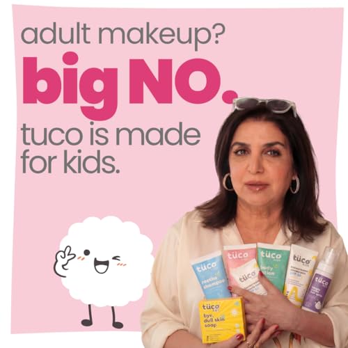 Tuco® Kids Makeup Box for Kids Girls | Organic Safe Makeup Kit | Return Birthday Gift for 4-15 Yrs | Travel Friendly & Cruelty-Free - Image 3