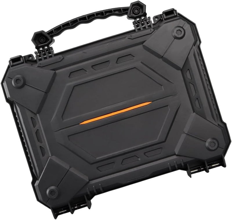 Zerodeko Impact Resistance Tool Box Waterproof Safety Box Dustproof 32cm Portable Protective Storage Case for Outdoor and Workshop Use - Image 1